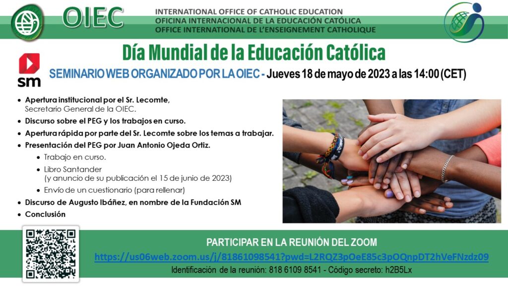 Webinar del Día Mundial de la Educación Católica
