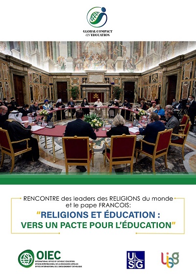 Nouvelle publication “RELIGIONS ET EDUCATION : Vers un Pacte pour l’Education”
