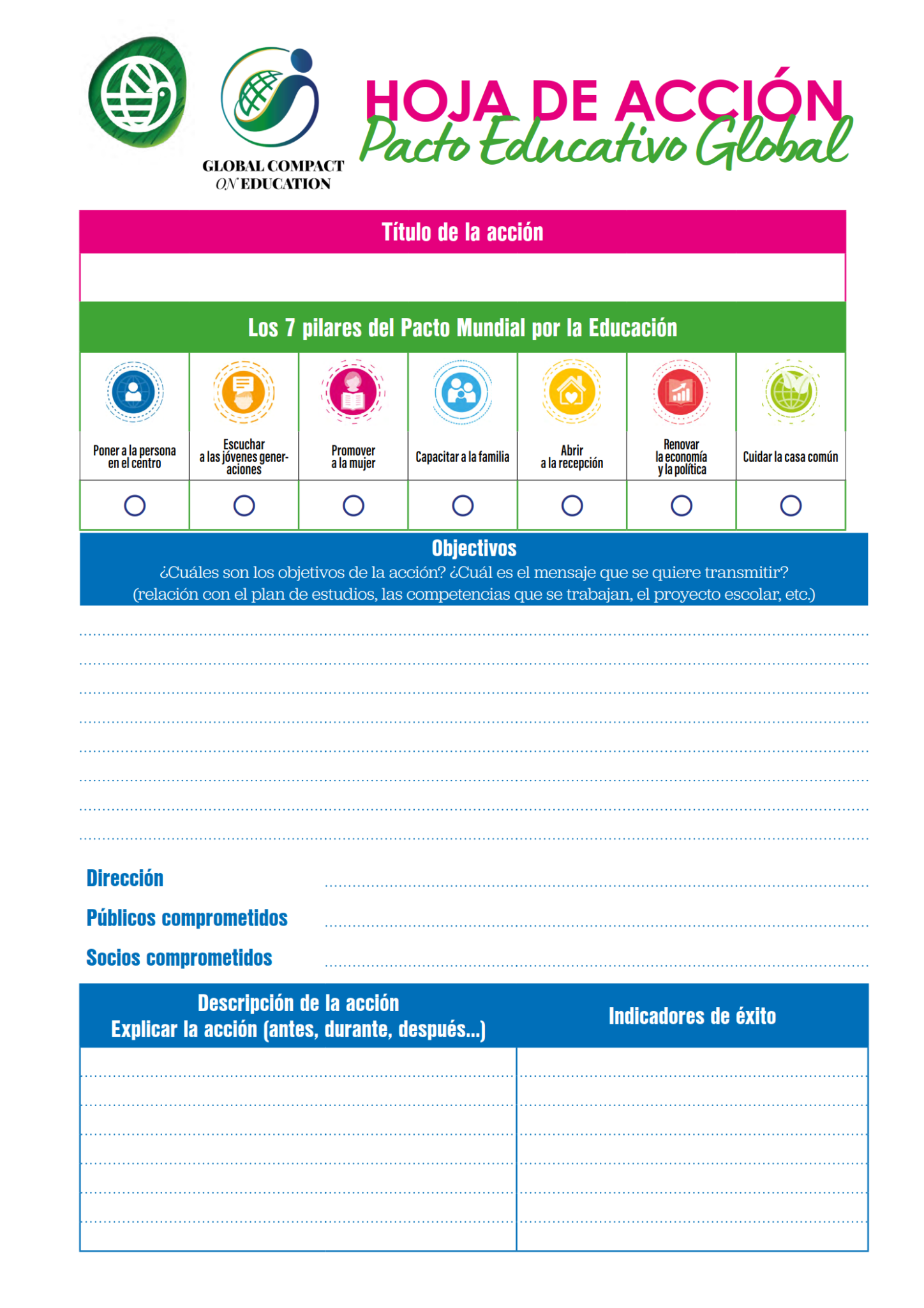 El Pacto Educativo Global en su escuela – OIEC-es