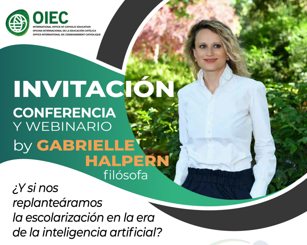 Conferencia y Webinario de GABRIELLE HALPERN