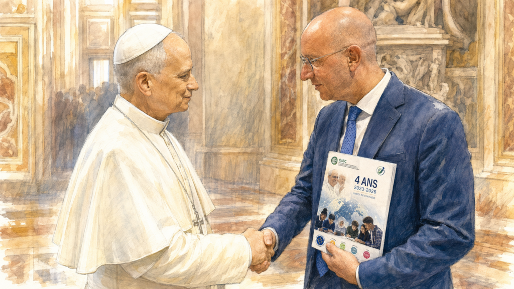 The OIEC meets Pope Leo XIV: a shared educational mission